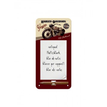 Block notes magnetico Harley Davidson - Flathead