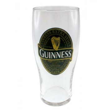 Bicchiere logo nero - Guinness 