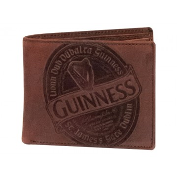 Portafoglio pelle logo west - Guinness 
