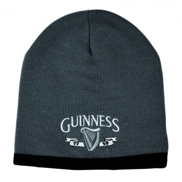 Cuffia logo grigia Guinness 