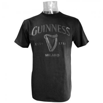 T-Shirt Guinness Black Milano M 