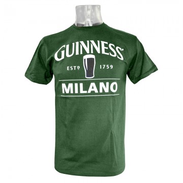 T-Shirt Guinness Green Milano M 