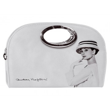 Borsa pochette Audrey Hepburn - White 